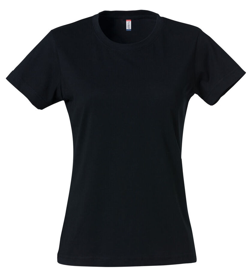 Basic-T Dam Svart 3XL