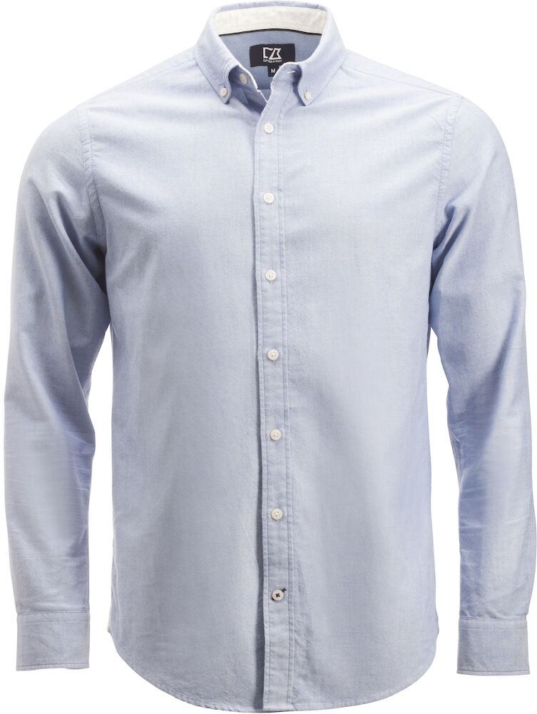 Skjorta XXL blå Belfair Oxford Man Cutter & Buck