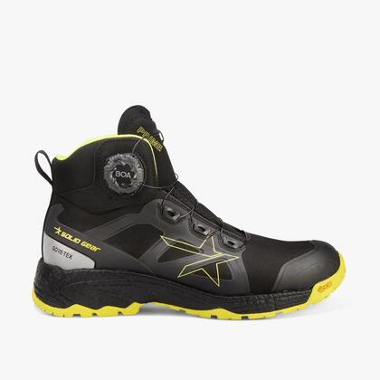 Skyddskänga Prime GTX Mid Svar t/Gul S3 Stl: 46