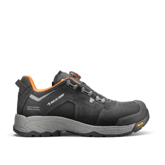 Skyddssko Vapor 3 Low Svart/Or ange S3S stl: 48