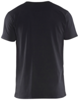 T-shirt slim fit Svart M