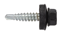 Överlappskruv svart 4,8x22mm 250p VSB