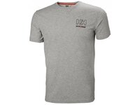 T-SHIRT KENSINGTON GRÅ MEL XL