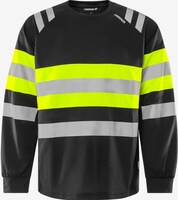 T-SHIRT VARSEL LÅNG ÄRM KL 1 7881 GPST GUL/SVART STL 5XL