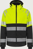 SKALJACKA VARSEL 4690 GLS VARSELGUL/SVART STL XL