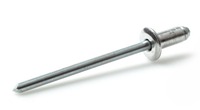 Popnit alu/stål 4,8x30mm kullrig öp. 100p ANS