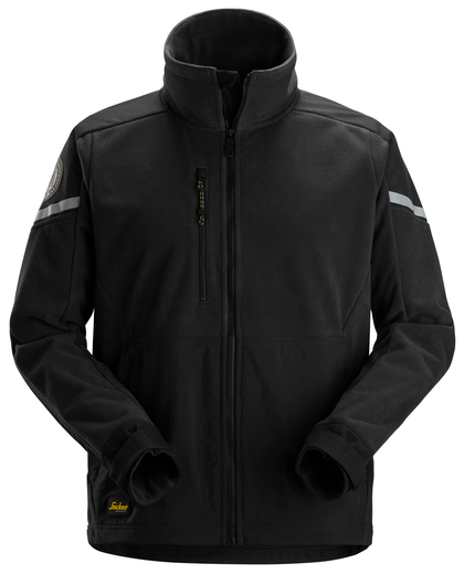 FLEECEJACKA WINDBLOCKER SVART STL: S