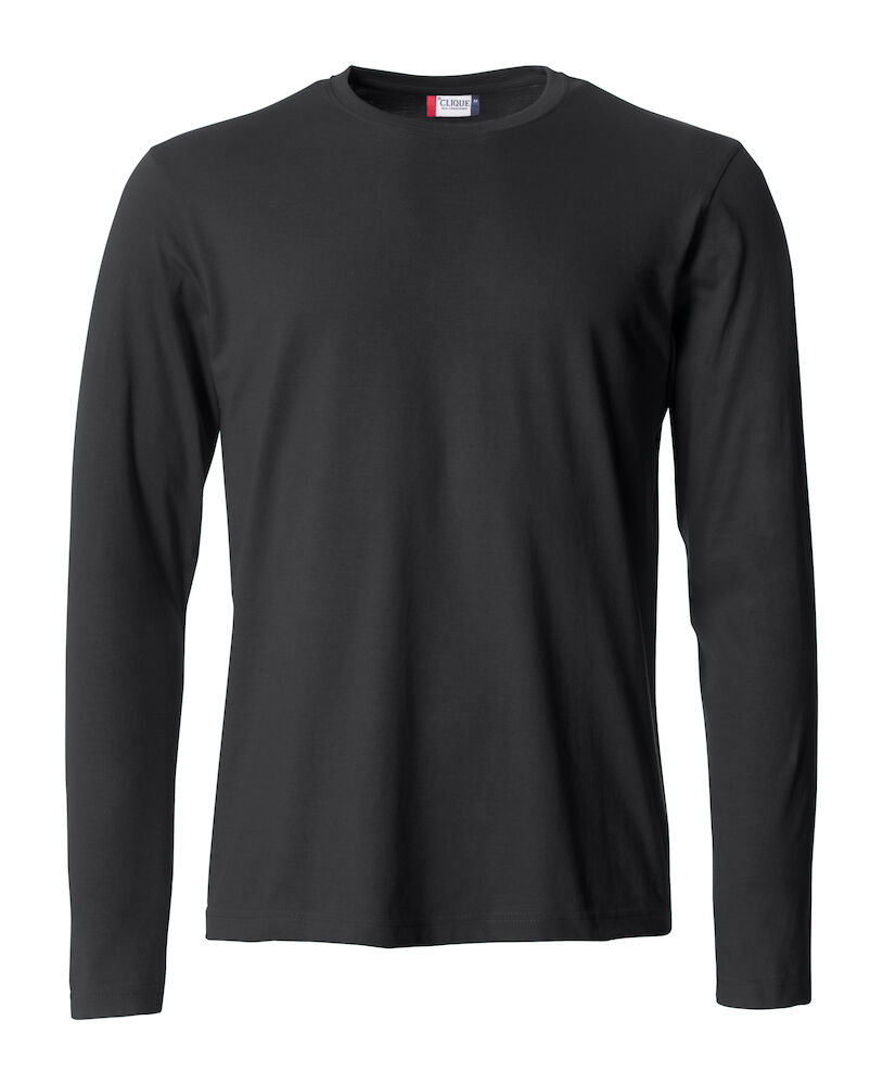 Basic-T L/S Black XXL