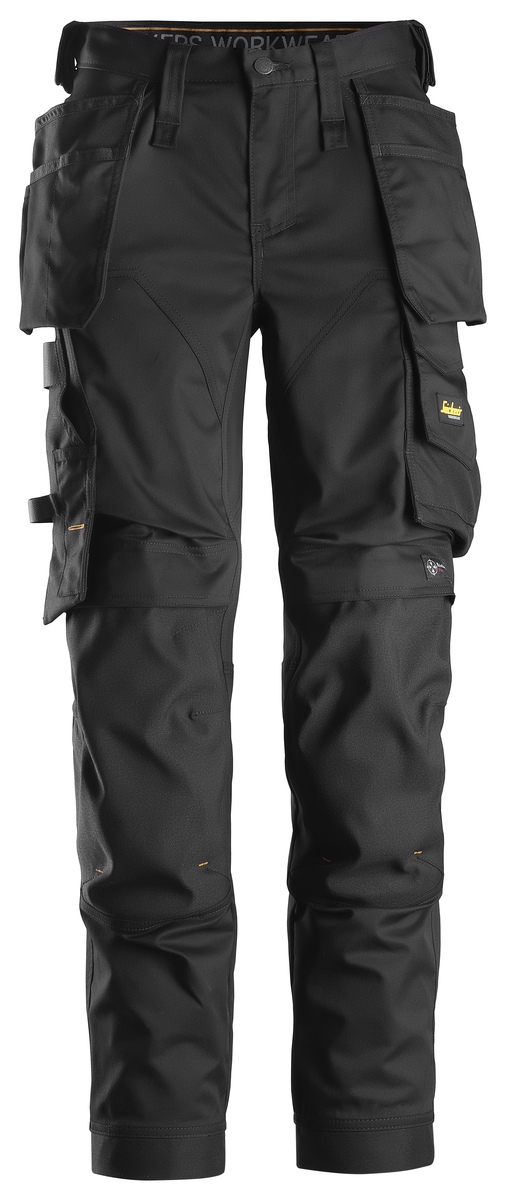 ARBETSBYXA STRETCH AW HF SVART STL: 32