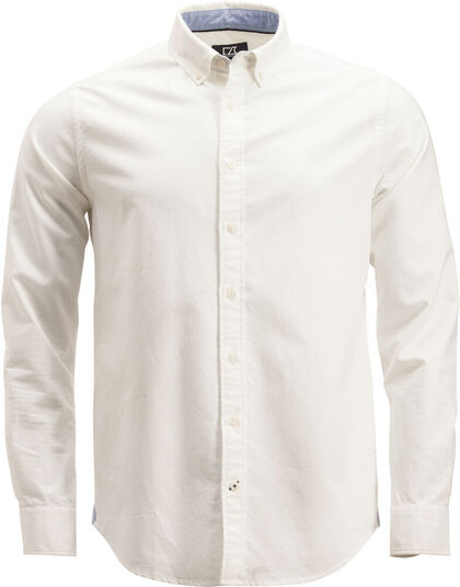 Skjorta XL vit Belfair Oxford Man Cutter & Buck