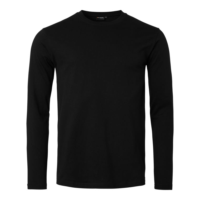 T-hirt l.ä svart XL