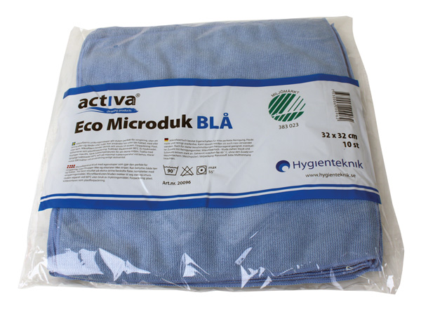 MICRODUK ECO ACTIVA BLÅ 32X32C M