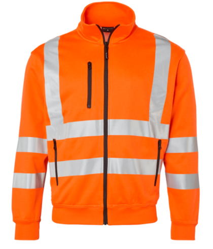 Sweatshirt 170 Varsel orange X XXL