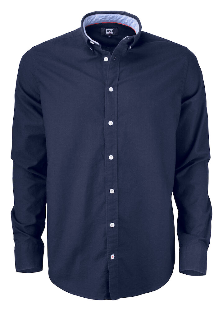 Skjorta XL m.blå Belfair Oxfor Man Cutter & Buck
