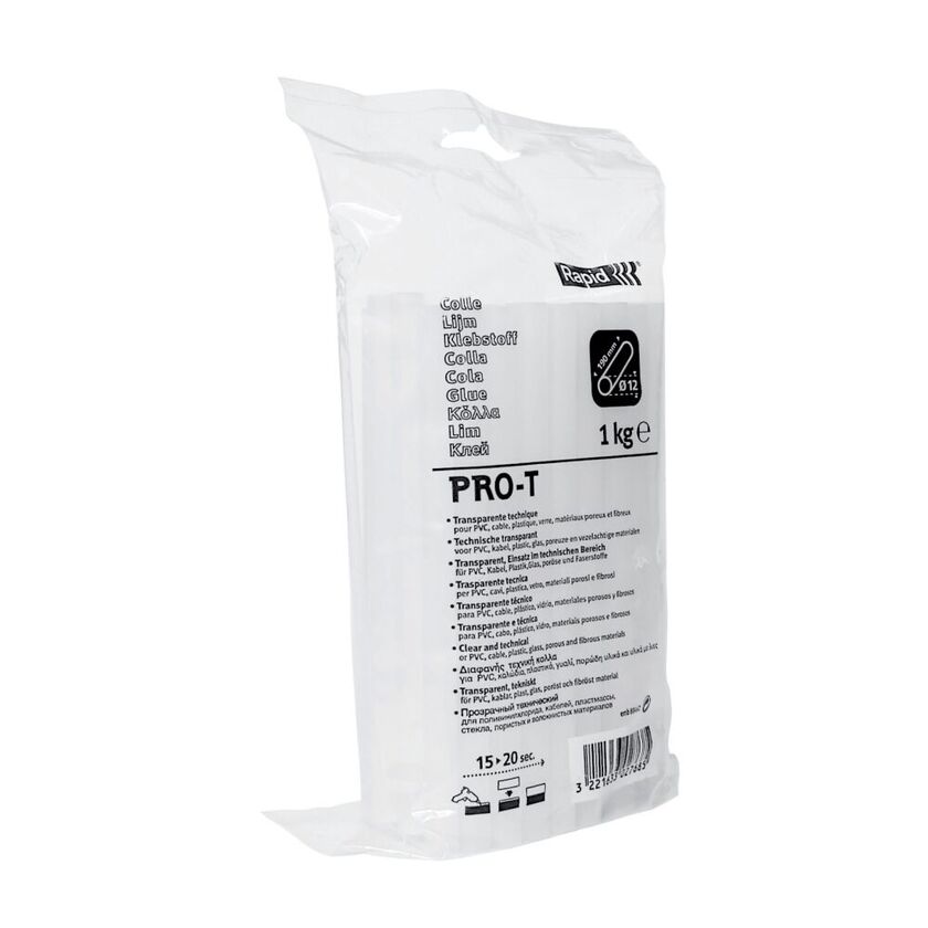 Smältlim rapid Pro-t 12mm 1kg