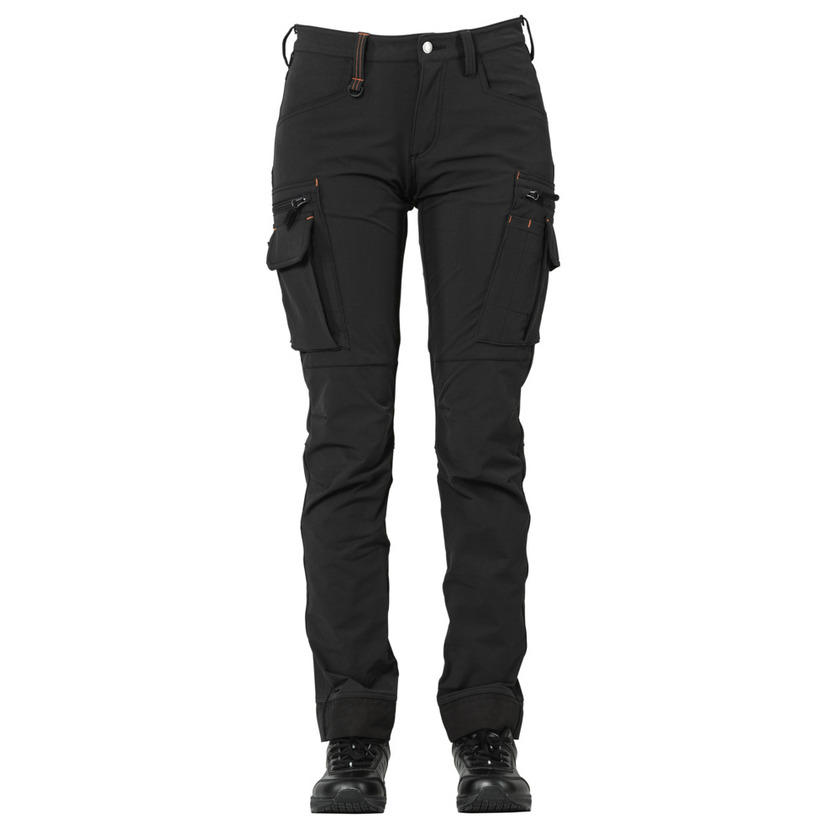 Byxa fullstrech svart 44 dam Worksafe