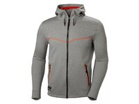 LUVTRÖJA CHELSEA EVOLUTION GRÅMELERAD 2XL POLYBOMULL