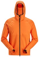 Hoodie helzip FW Warm Orange XXL