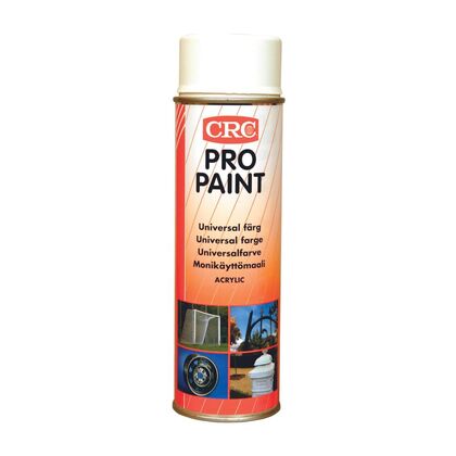 Sprayfärg 1715 vit matt 500ml CRC