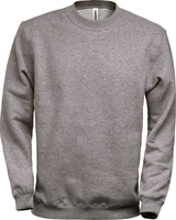 SWEATSHIRT 1734 SWB GRÅMELERAD STL L