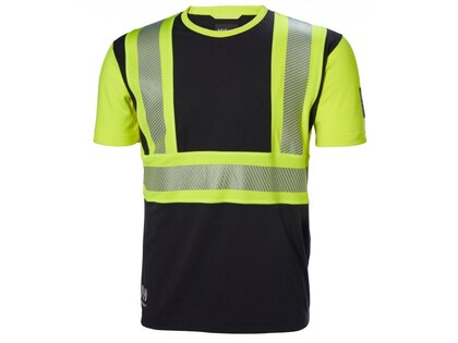KORT ÄRMAD TRÖJA ICU GUL/SVART LIFA FLOW XS