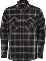 FLANELLSKJORTA 7421 MSF SVART STL S