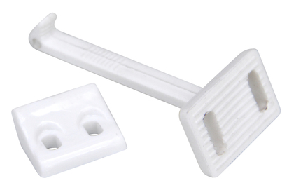 BARNSPÄRR MILLERS PLAST SKÅP/L ÅDA VIT 70MM