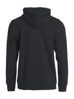 Basic Hoody FZ Herr Svart S