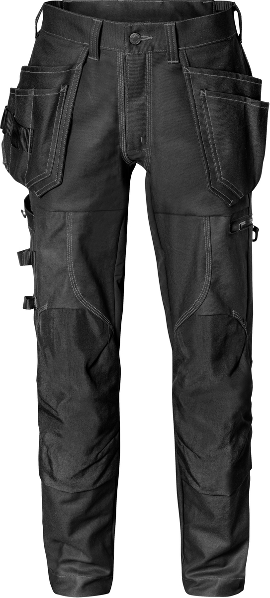 BYXA HANTVERK STRETCH2604 FASG SVART STL C48