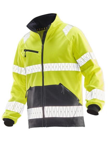 Jacka Windblocker HV Gul/Svart  M
