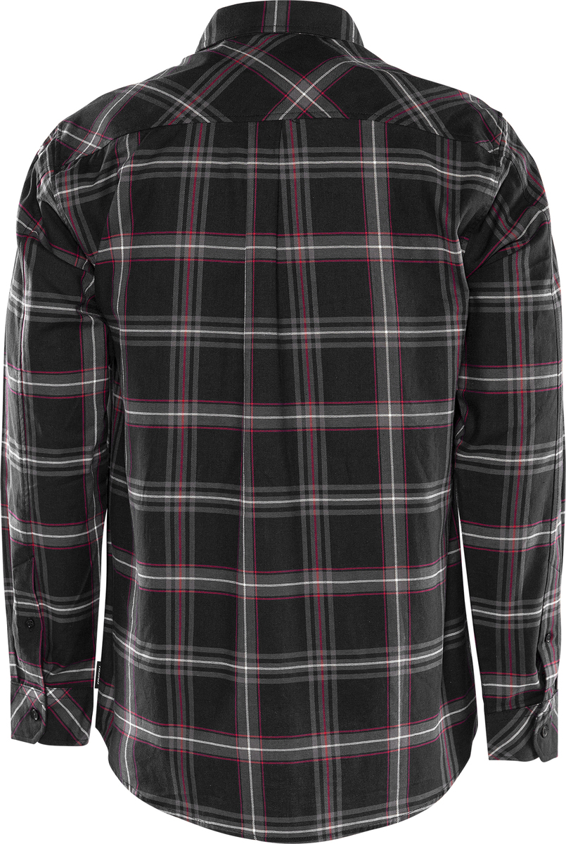 FLANELLSKJORTA 7421 MSF SVART STL S