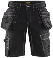 Hantverksshorts stretch X1900  Svart C54