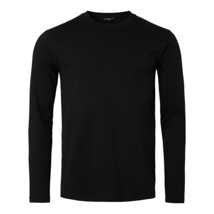 T-hirt l.ä svart XL
