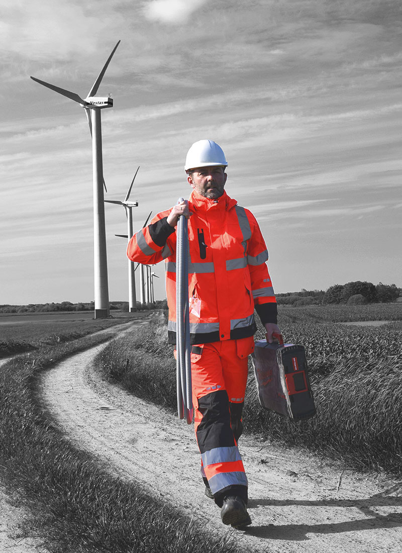 FOX Arbetsjacka XL Hi-Viz oran Hi-Viz Orange/Svart XL