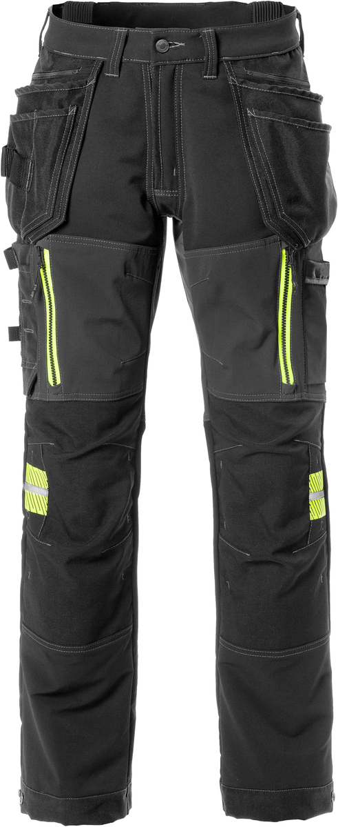 BYXA STRETCH HANTVERK 2566 STP SVART STL C152