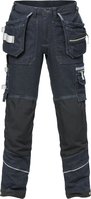 STRETCHJEANS HANTVERK 2131 DCS INDIGOBLÅ STL C54