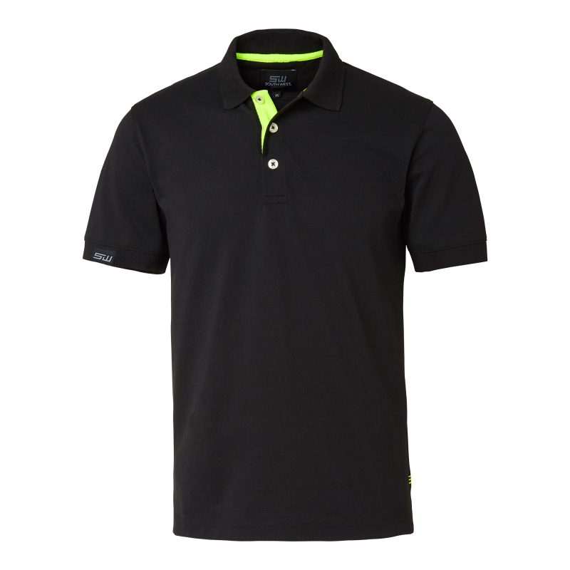 Weston Polo ms Bla/yel XXXL SW PIKE 325 Bla/yel XXXL