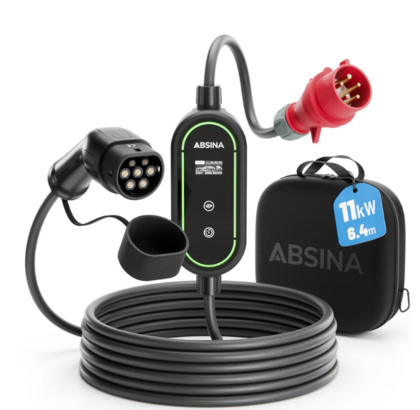 Absina Wallbox portabel elbil laddare