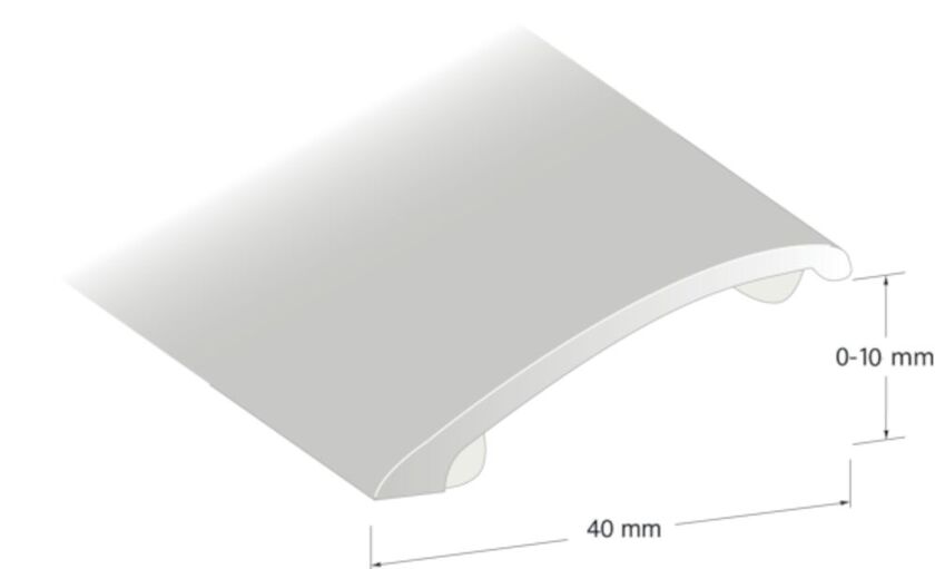 Nivålist N191 silv 15mmx200cm