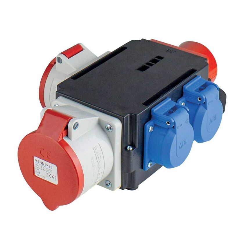 GRENUTTAG CEE 16A/2X16A/2 X220V IP44