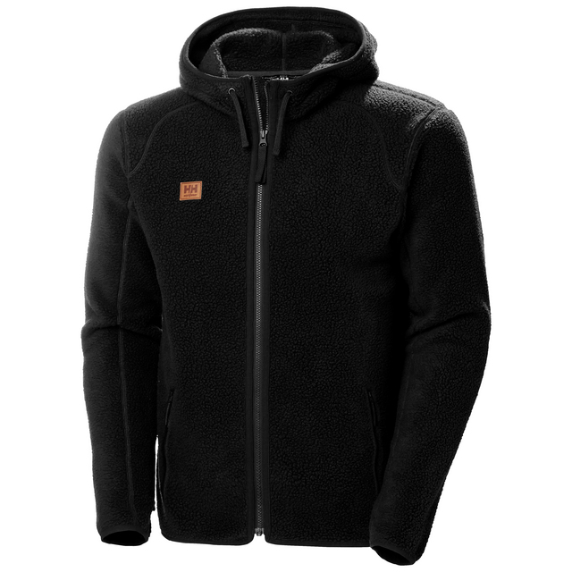 FIBERPÄLSHOODIE HERITAGE SVART 2XL