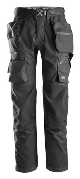 Golvläggarbyxa i Stretch Stl:1 00 Svart