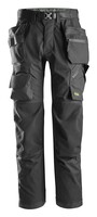 Golvläggarbyxa i Stretch Stl:1 56 Svart