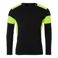 T-shirt 212 l.ä svart/gul XS