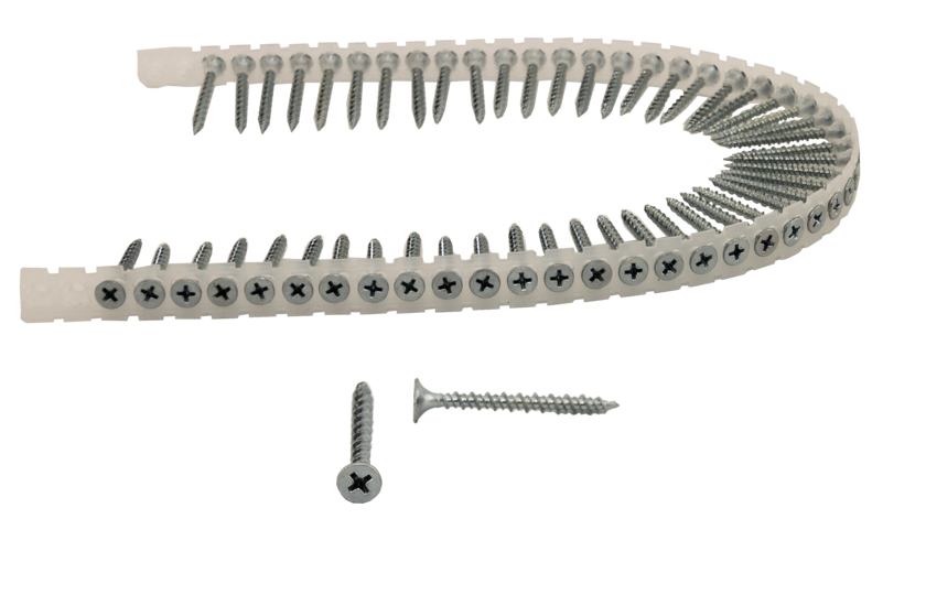 Gipsskruv band. kombi efz trä stålregel 41x3,9mm
