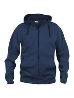 Basic Hoody FZ Herr Mörk Marin 5XL