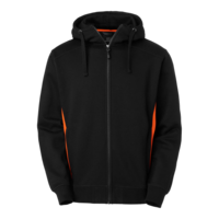 Franklin Zip Hood ora/bla XL