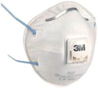 FILTRERANDE HALVMASK 3M 8822F KLASS FFP2 NR D-V