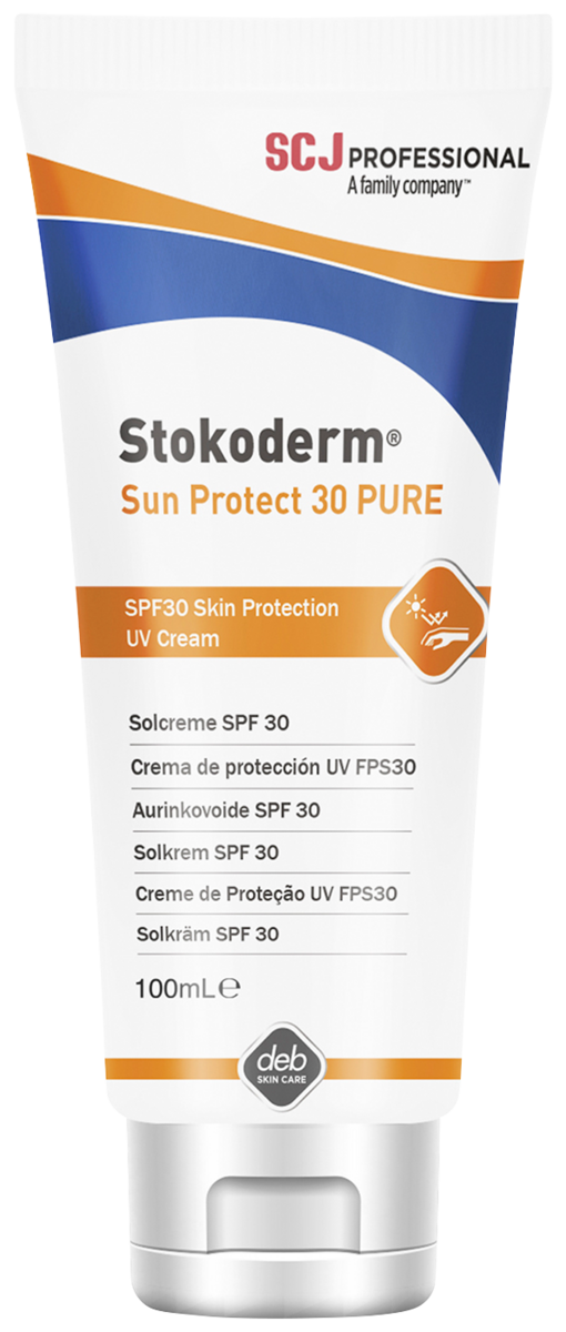 Hudvårdslotion Deb UV-skydd Stokoderm® Sun Protect 30 Pure