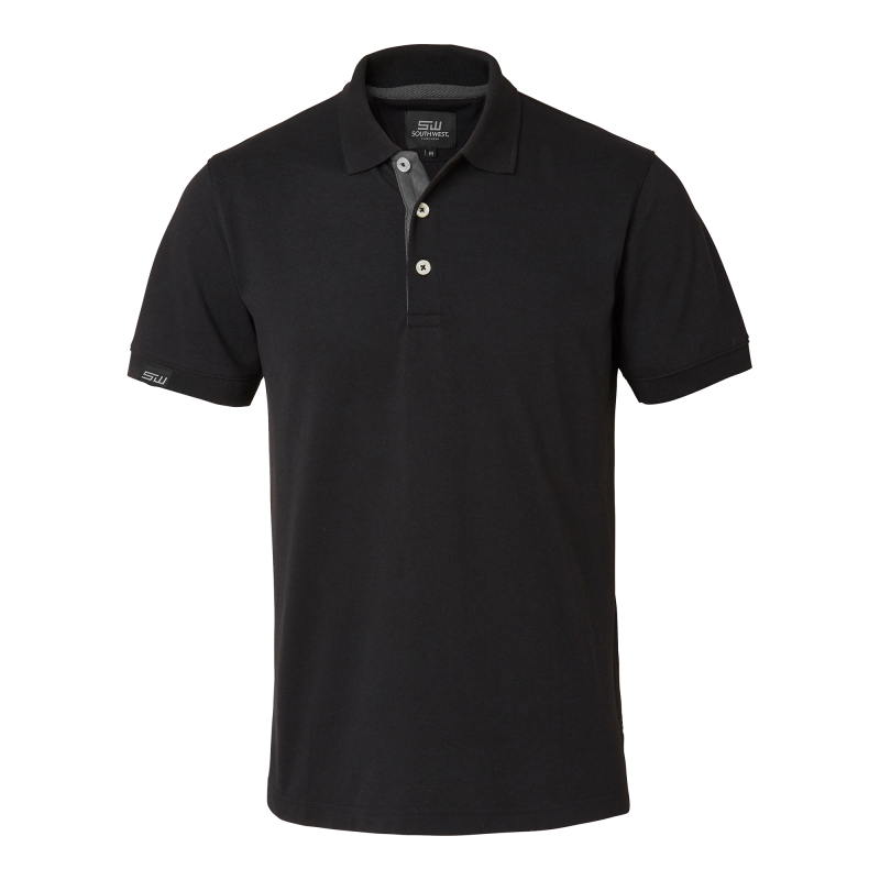 Weston Polo ms bla/grey 4XL SW PIKE 325 bla/grey 4XL